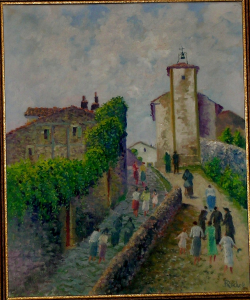 san_vicente_ subida_a_la_ iglesia_de_S.Nicolas_65x55cm.JPG